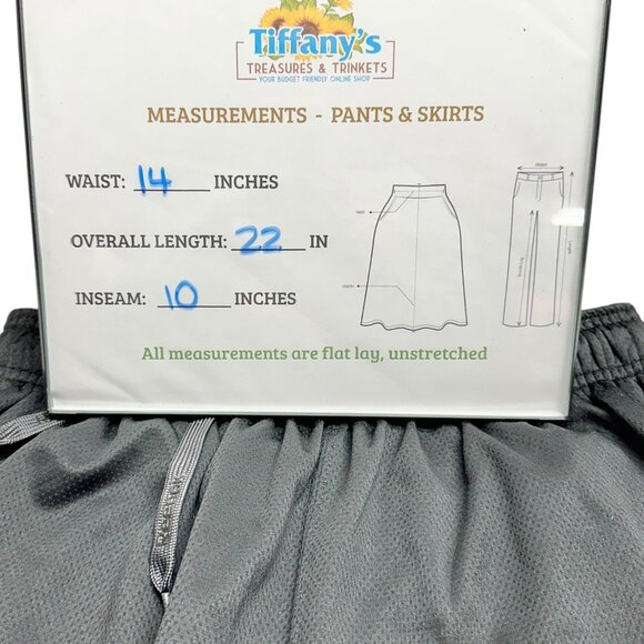 Reebok Athletic Shorts Mens M With Drawstring Waist Black Gray Basketball - Picture 5 of 8